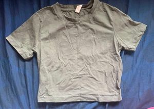 Olive Green Basic T-Shirt