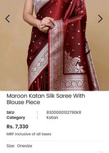 Original Heavy Banarasi Silk Saree