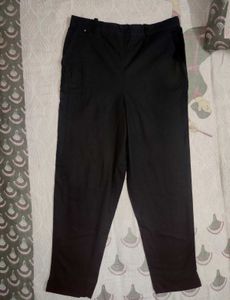 Classic Black cotton Trousers