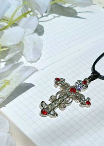 Gothic Cross Pendant Necklace