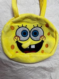 Yellow Spongebob Tote Bag From Stanmax