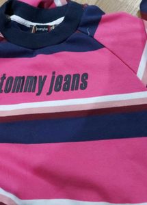 Tommy Jeans Striped Long Sleeve Top