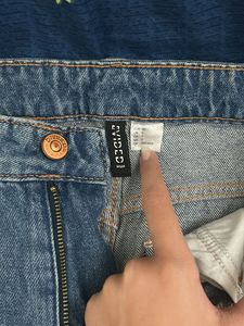 Wide Leg Denim Jeans