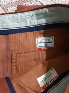 Men's Brown Chinos with Tag