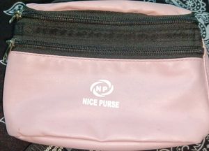 A Pink Colour Waist Bag