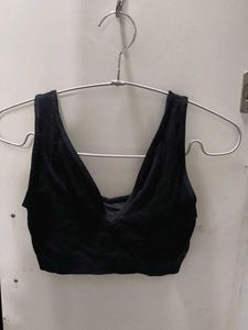 Comfortable Black Sports Bra