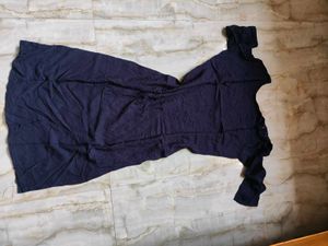 Elegant Navy Blue Kurta