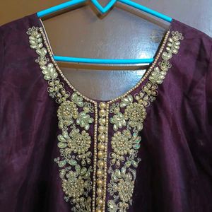 Elegant Embroidered Kurta Set