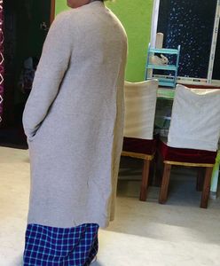 Cozy Grey Cardigan