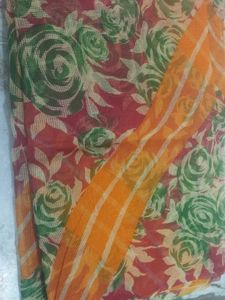 Vibrant Floral Saree