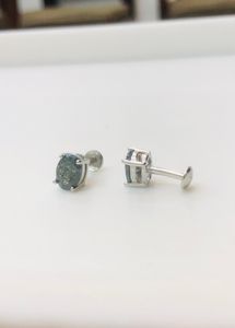 92.5 Sterling Silver Earring Pair