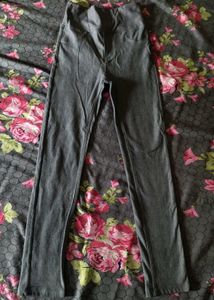 🤍Grey High Waist Flexible  Jeggings |❣️
