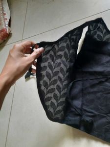 Elegant Black coat with Embellishments