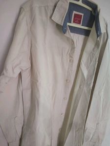 Mens Cream Shirt