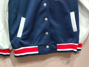 Stylish Varsity Bomber Jacket