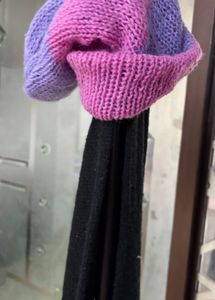 Knit Scarf and bennie