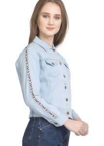 Amazon New Denim Jacket[FREE FLOWER CLAW CLIP]
