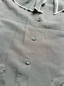 Cute Black Blouse