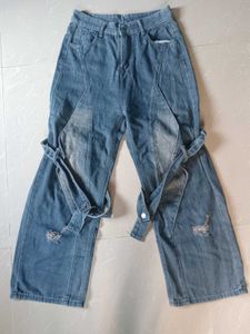 🇰🇷Stylish Wide Leg Jeans