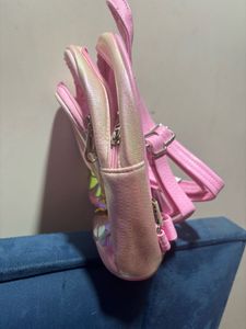 Sparkly Pink Heart Backpack