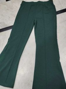Flared Dark Green Jeggings (New)