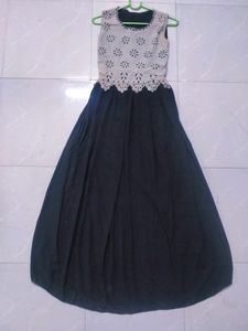 Black Long Gown