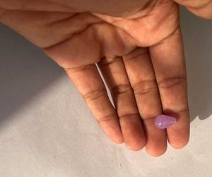 Purple Teardrop Beads for Jewelry Making