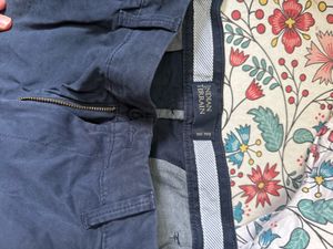 Comfortable Navy Blue Cargo Pants