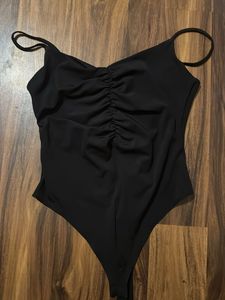 Chic Black One-Piece Swimsuit