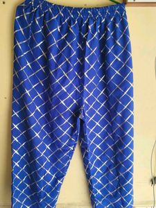Royal Blue Printed Kurta
