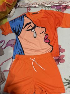 Fun Orange Co-ord Set