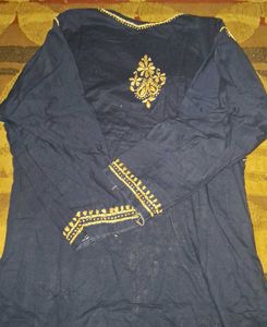 Pinteresty Blue Kurti