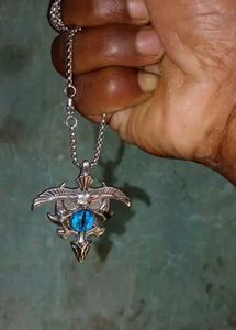 Men's Dragon Eye Pendant Necklace