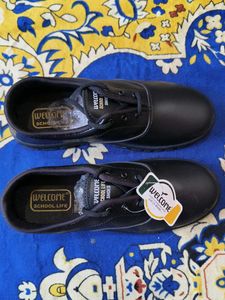 Welcome School Life Black Shoes