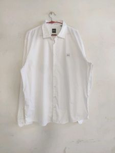 BOSS White Men's Casual Shirt