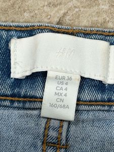 Light Wash Denim Shorts