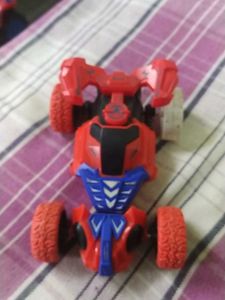 RC Stunt Car Toy one tyre replaced