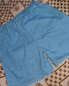 Cute Teddy Bear Denim Shorts