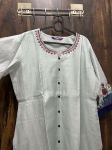 Elegant Embroidered Kurta