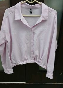 Light Pink Button-Up Shirt - New