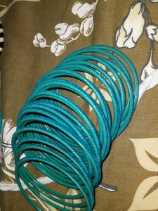 Velvet Teal Bangles