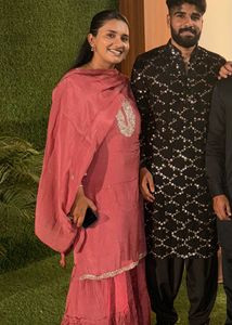 Elegant Pink Kurta Set with Dupatta