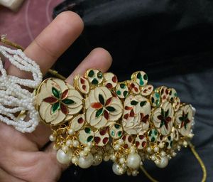 Jaipuri polki Kundan choker set