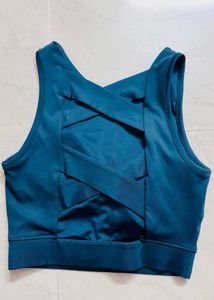 Teal Sports Bra