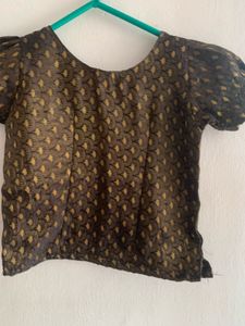 Elegant Ethnic Blouse with skirt