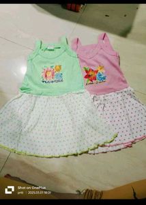 Adorable Floral Baby Dresses (Set of 2)