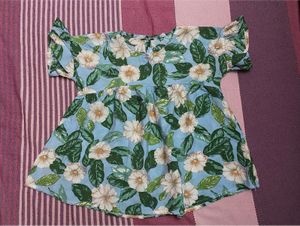 Cute Floral Print Top
