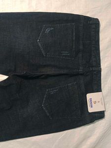 Stylish Dark Blue Denim Jeans
