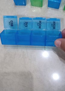 Medicine Pill Box Storage Organiser
