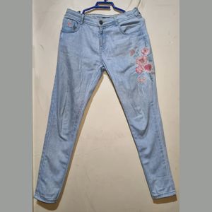Embroidered Jeans (Rare)